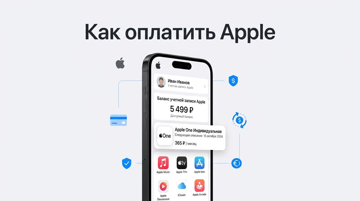 Как оплатить Apple в России в 2026 году: iCloud, App Store и подписки