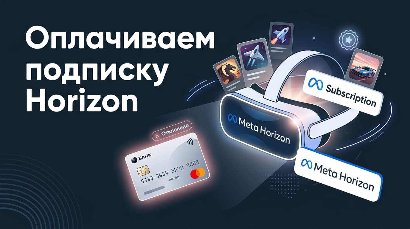 Meta Horizon+ из России: разбираемся с оплатой VR-подписки для Quest в 2026 году