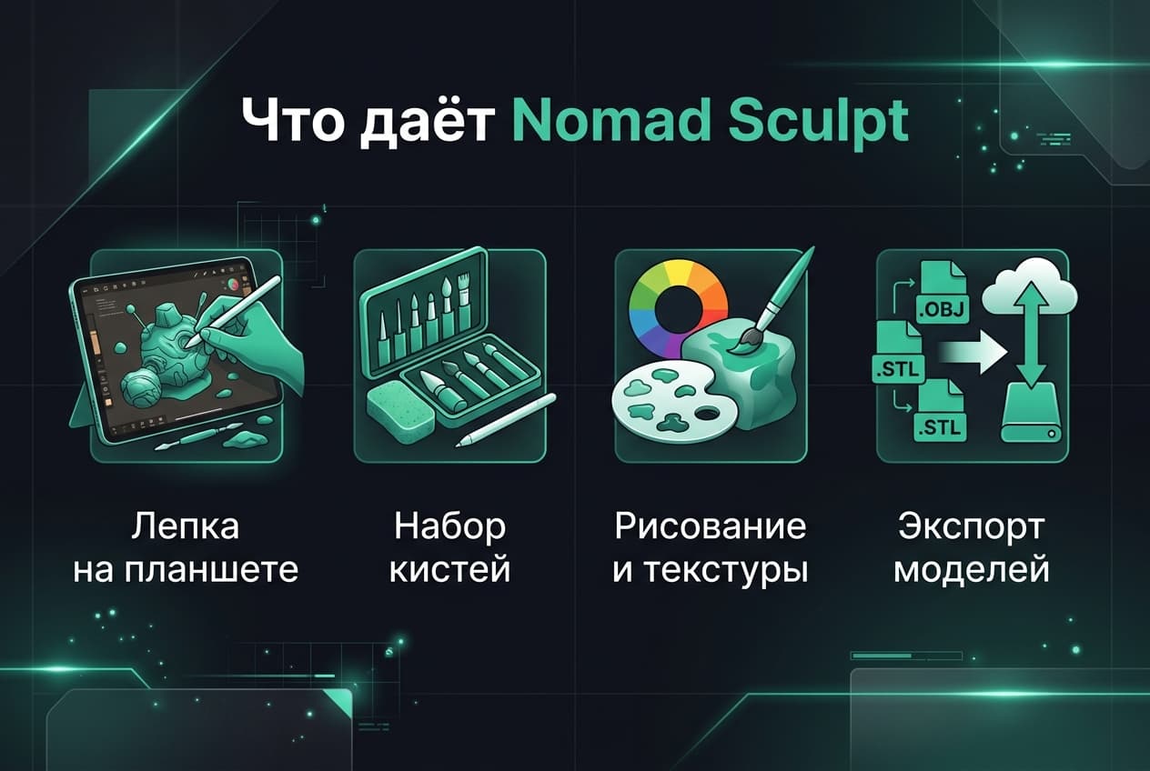 Как купить Nomad Sculpt из России в 2026 году: без зарубежной карты — фото 1
