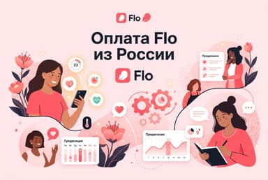 Как оплатить подписку Flo в России в 2026 году: без зарубежной карты