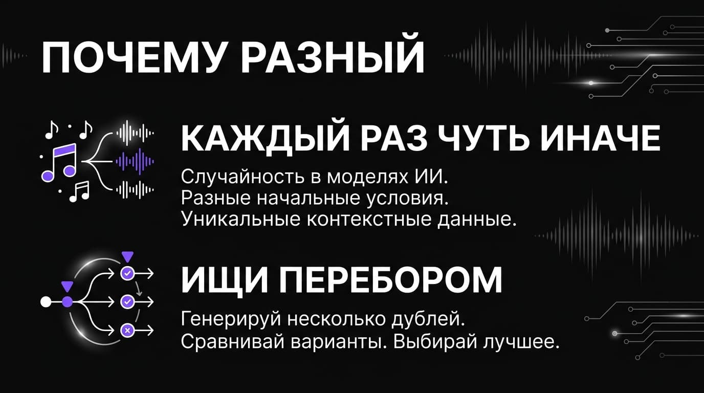 Как устроена генерация музыки в Suno: логика нейросети простыми словами — фото 2