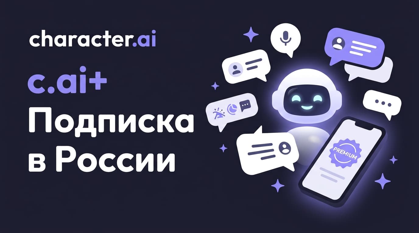 Как оформить подписку c AI в России: c.ai+ для Character AI без боли