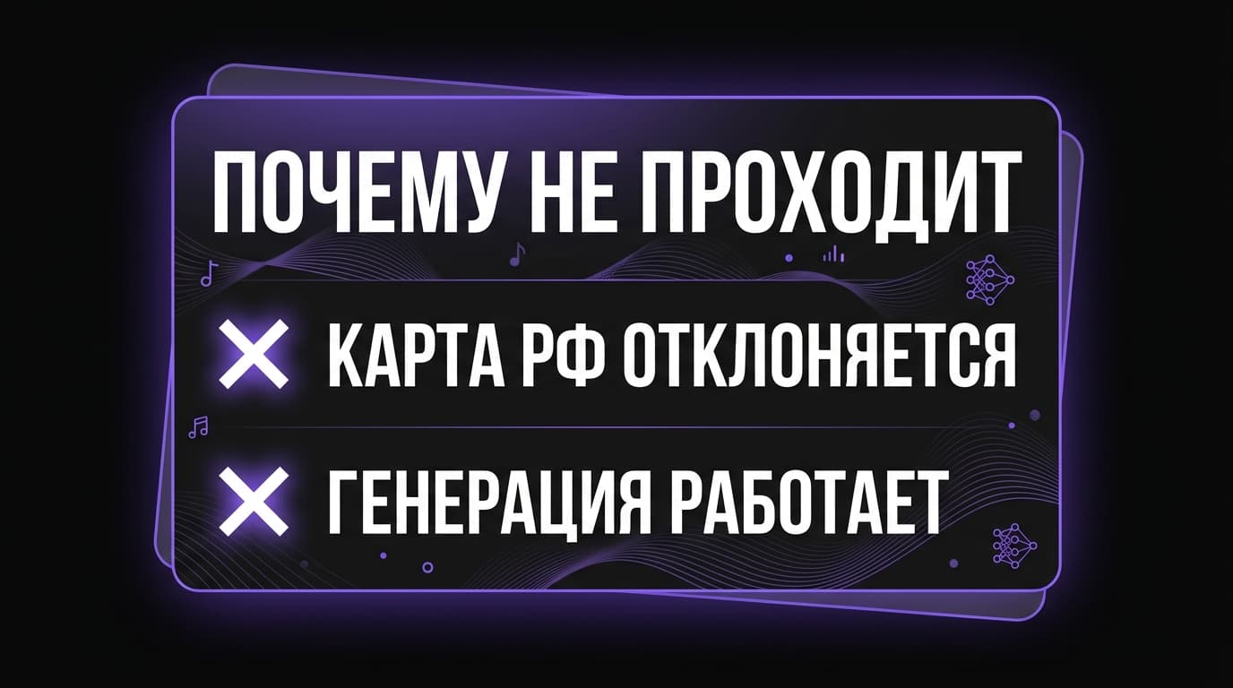 Как оплатить подписку Suno AI из России: рабочие варианты — фото 1