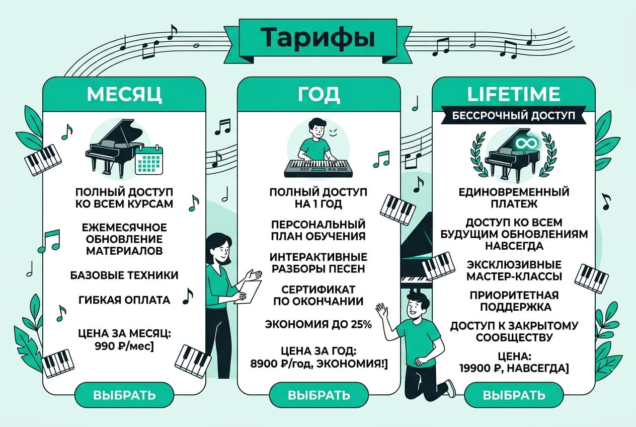 Как оформить подписку Flowkey из России в 2026 году: без зарубежной карты — фото 2