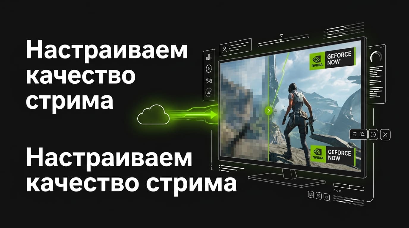 Как настроить качество стриминга в GeForce NOW: убираем мыло, лаги и тормоза