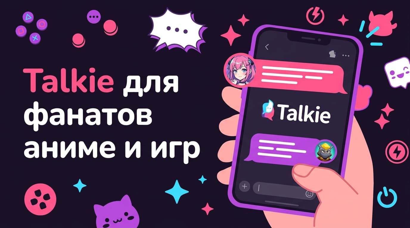 Talkie: как оживить любимого персонажа из аниме или игры в чате