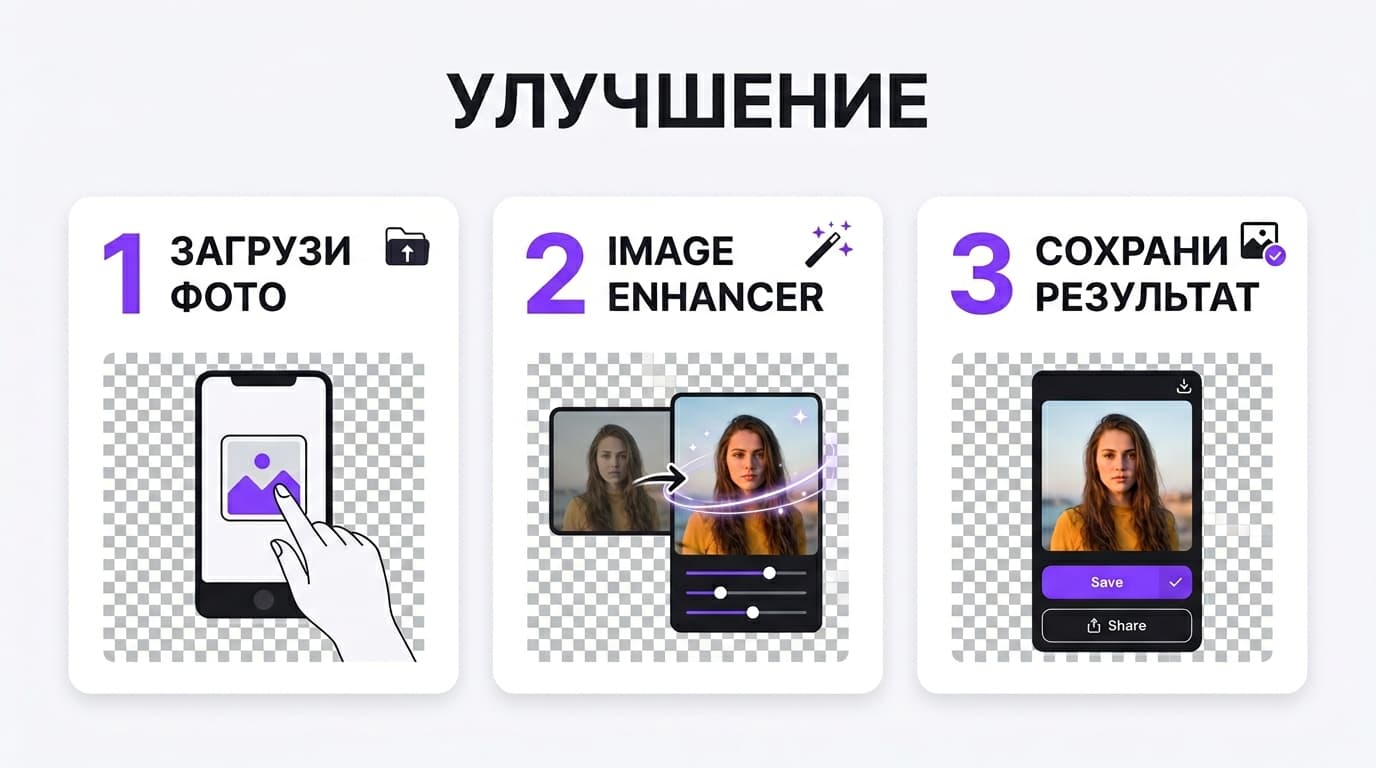 Мыльное фото товара? В Photoroom есть кнопка, которая вытягивает резкость и разрешение за секунды — фото 1