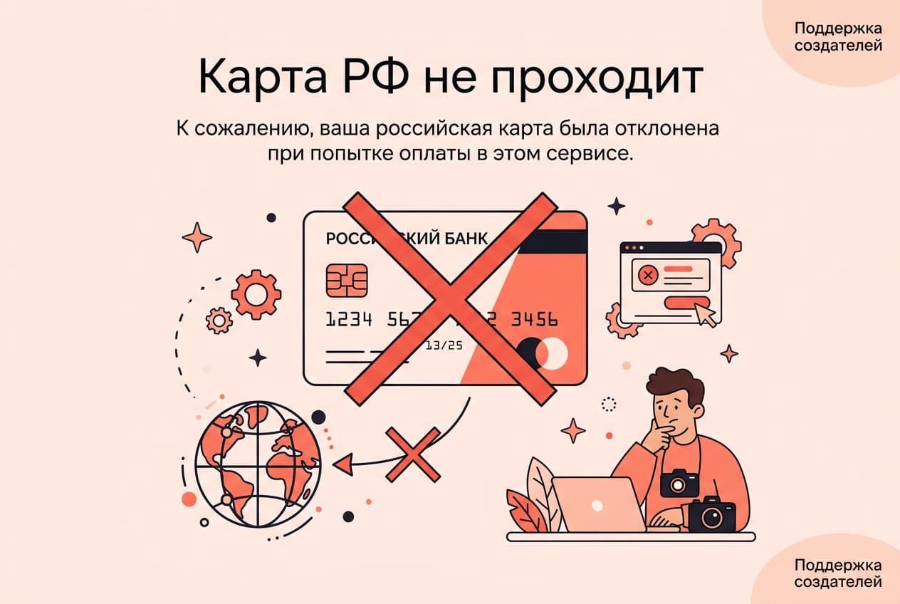 Как оформить подписку на Patreon из России в 2026 году: без зарубежной карты — фото 3